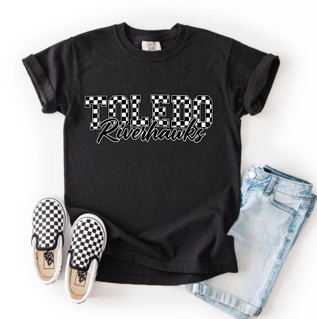 Toledo Riverhawks TODDLER-YOUTH (tee shirt, crewneck or hoodie)