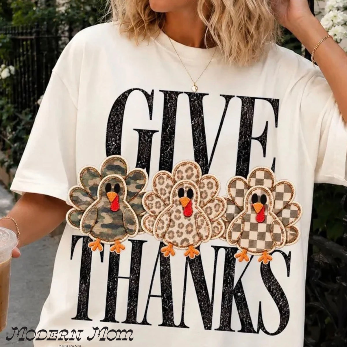 Give thanks (tee shirt, crewneck or hoodie)