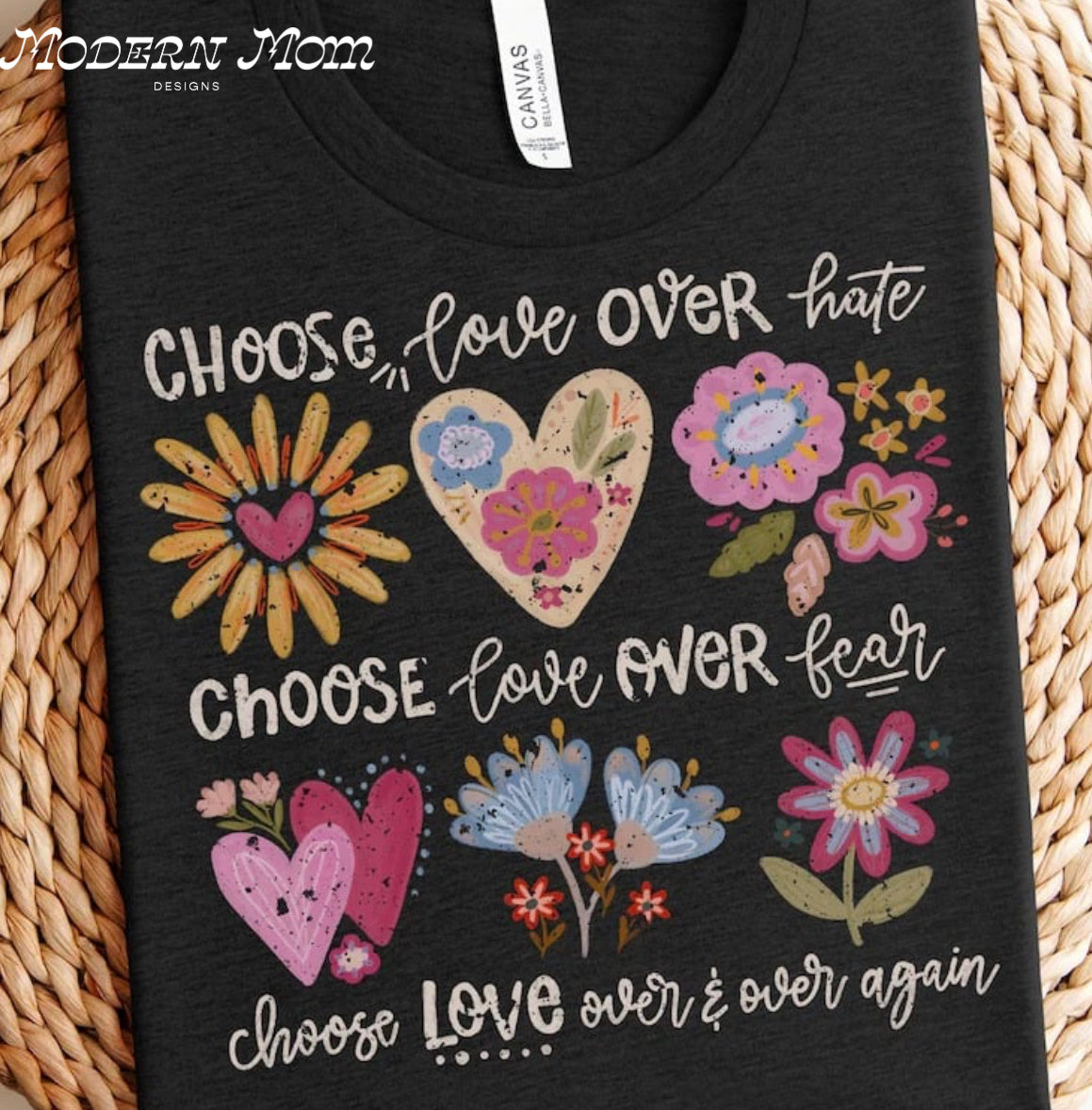 Love over hate. Love over fear.