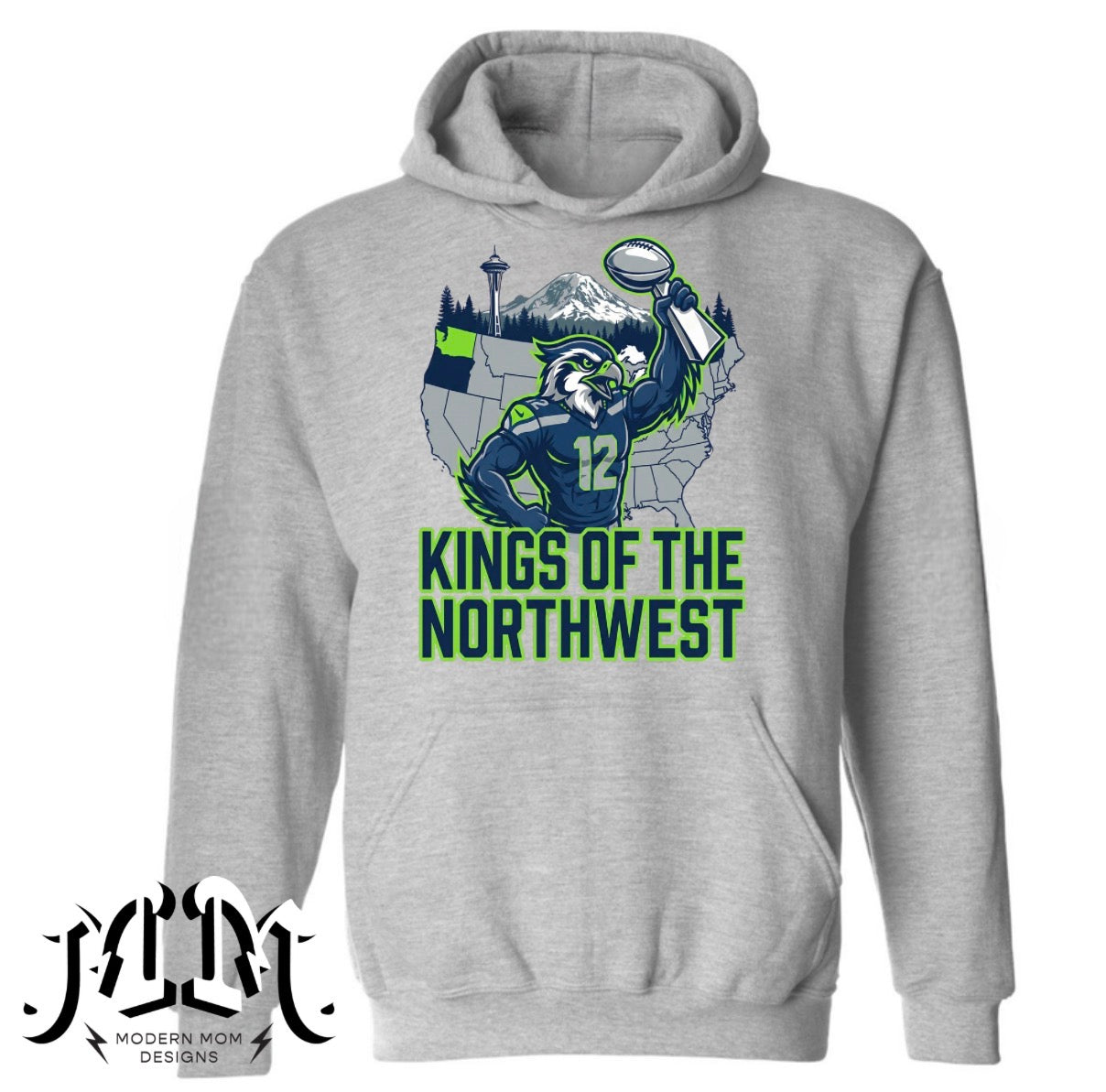Kings of the northwest(tee, crewneck or hoodie)