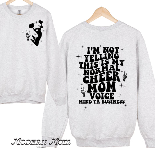 Cheer mama. Mind ya business