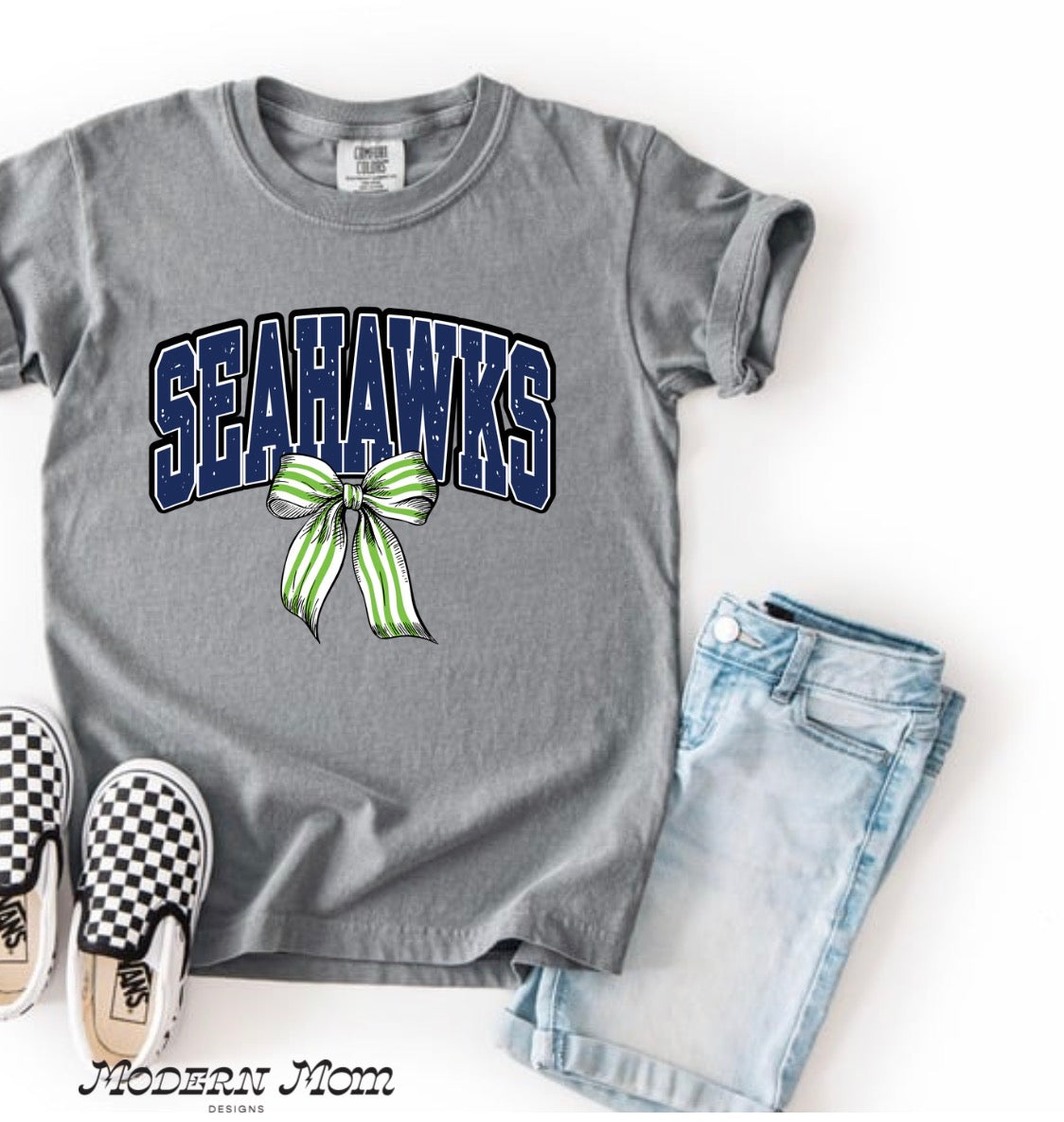 Seattle hawks bow (NEWBORN-youth XL)