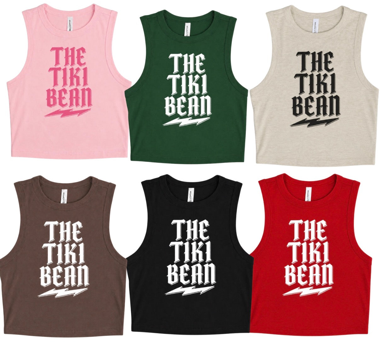 The tiki bean tank tops