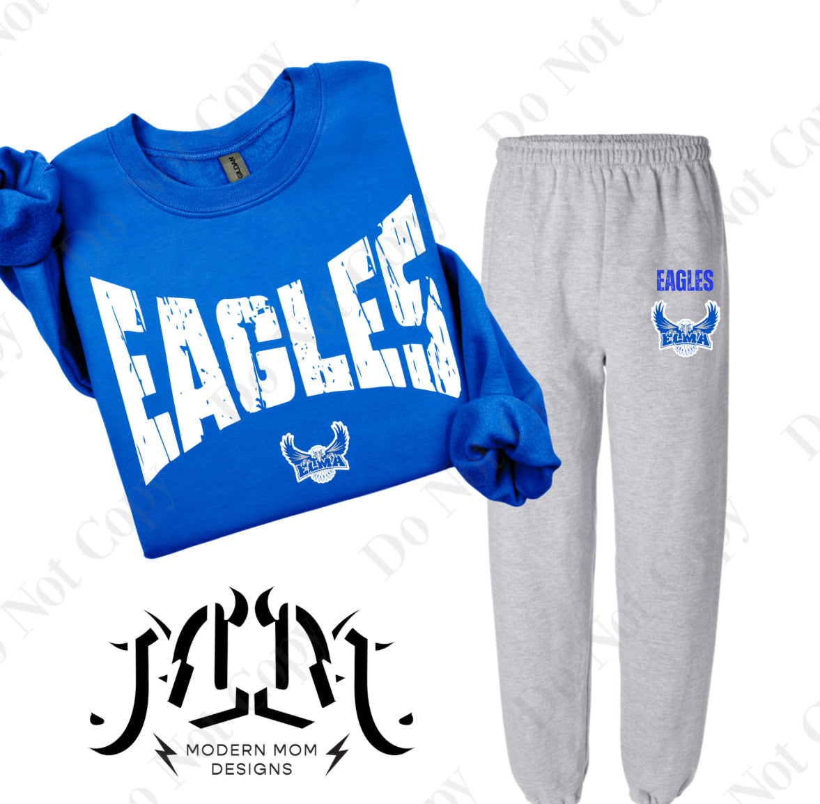 EAGLES mascot lounge set (pieces sold separately) YOUTH & ADULT
