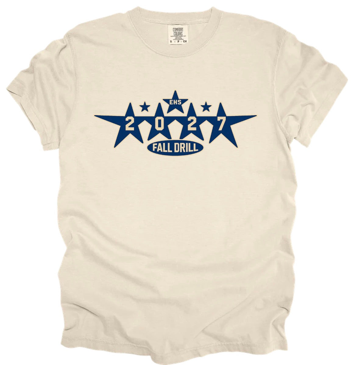 Elma fall drill ivory tee