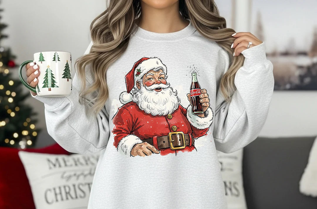 Soda santa(tee, crewneck or hoodie )