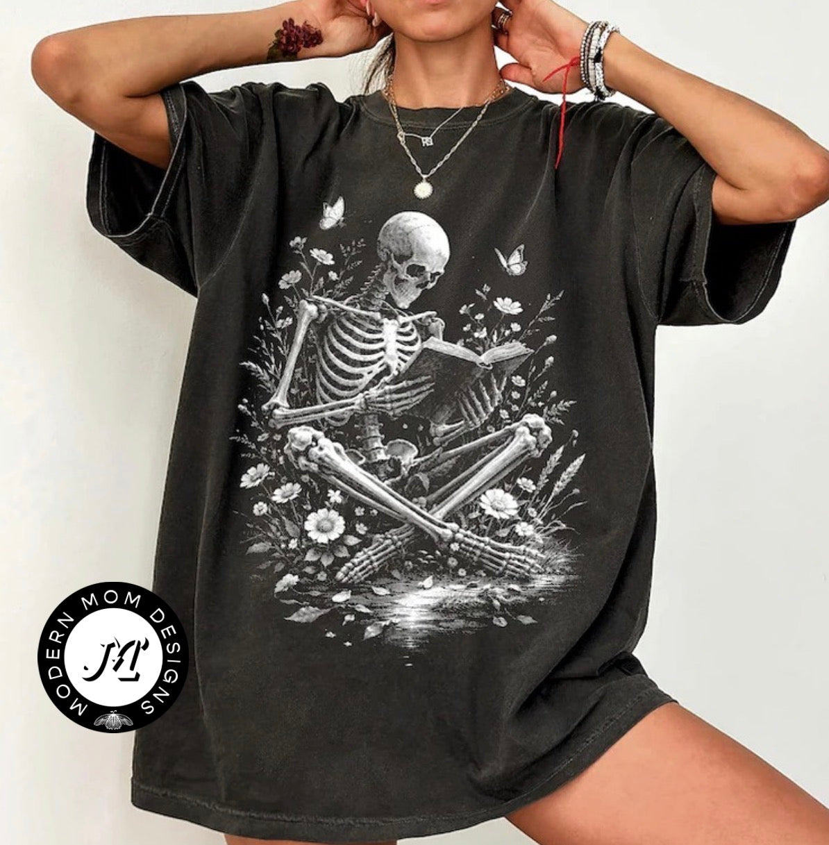 Dead but still reading (tee, crewneck or hoodie)