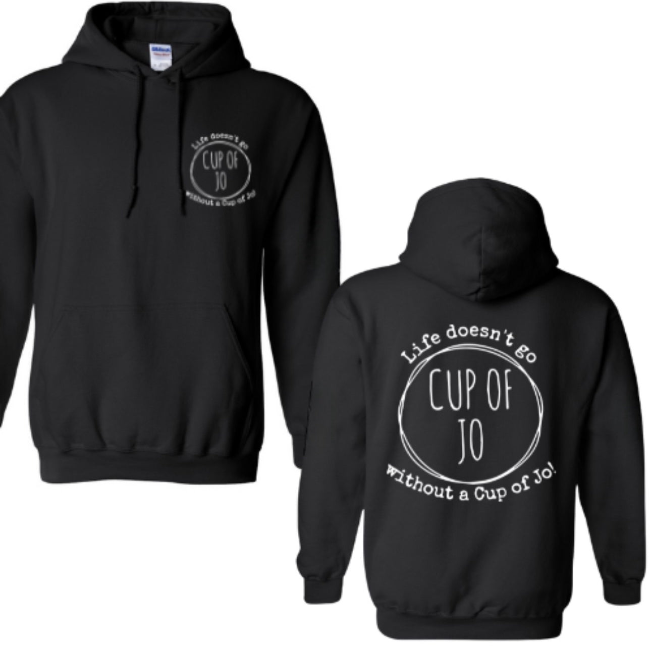 Cup of Jo hoodie (BLACK)