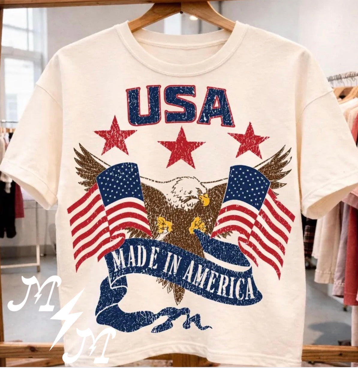 USA made in America (oversized print)