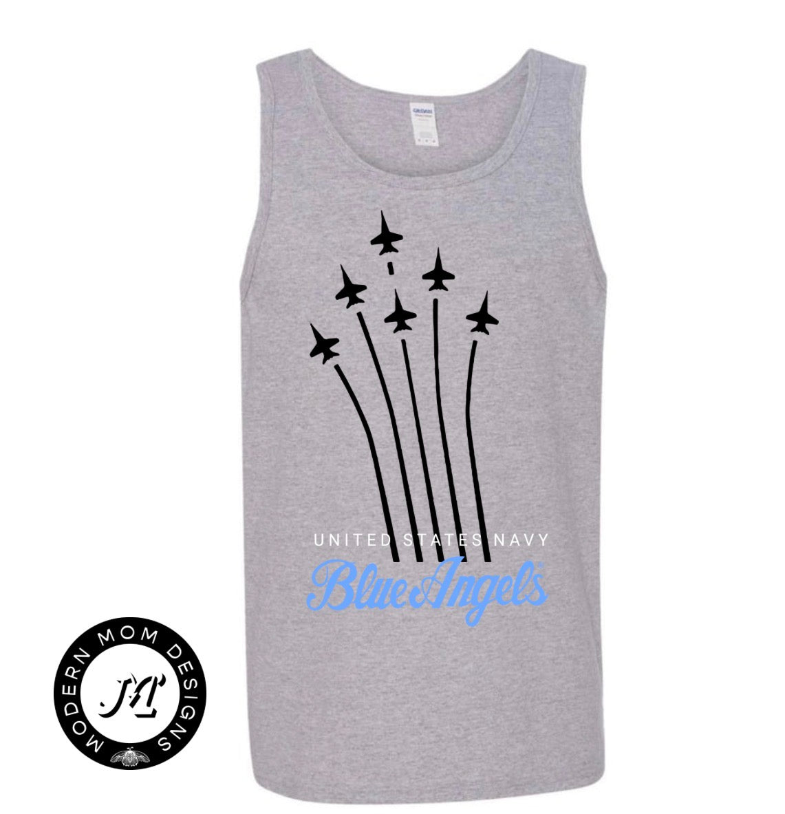 Blue angels unisex tank top