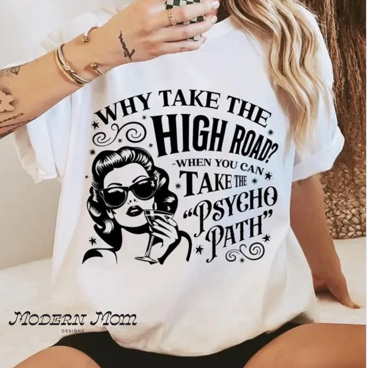 Why take the high road when you can take the psycho path?