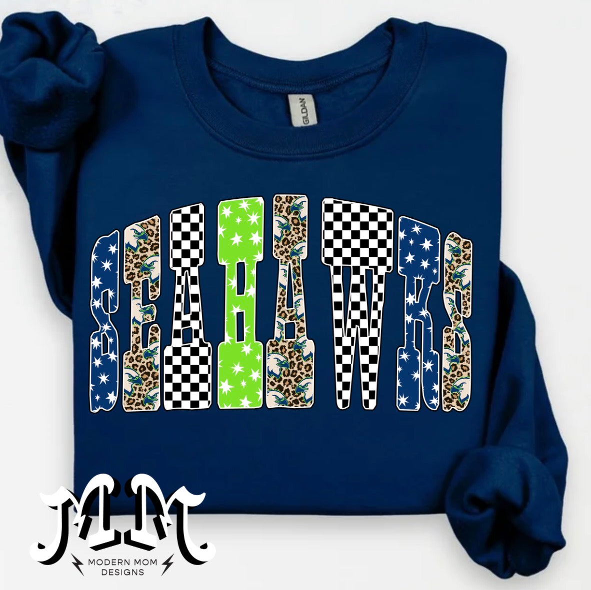 Patterned(tee, crewneck or hoodie)