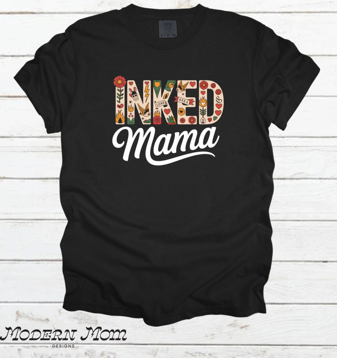 Inked mama(tanks, tee, hoodie or crewneck)