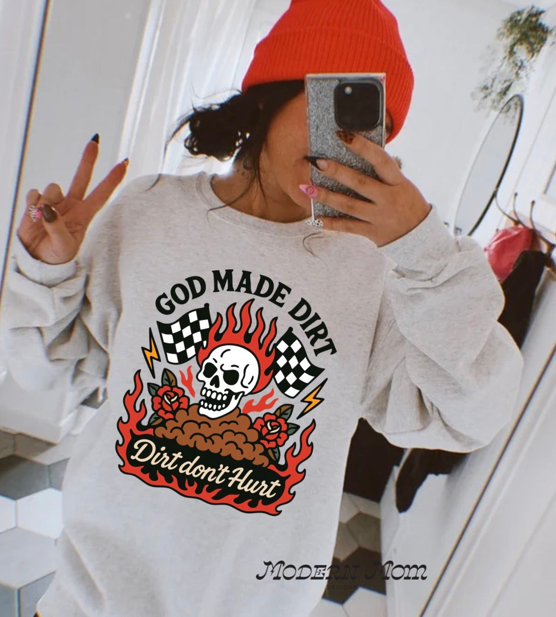 God made dirt and dirt don’t hurt