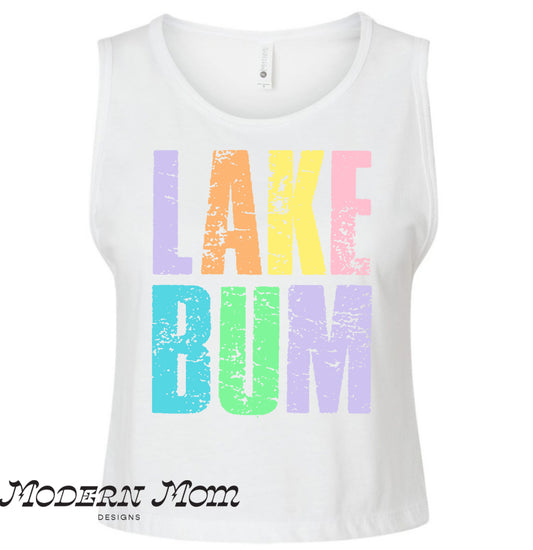 Lake bum(tee or tank)