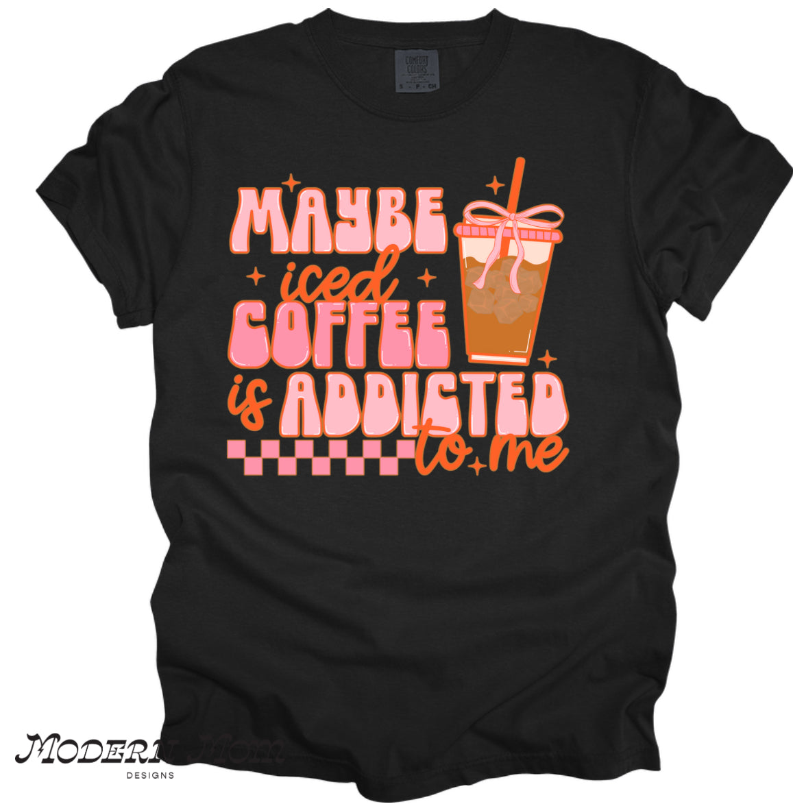 Maybe iced coffee is addicted to me