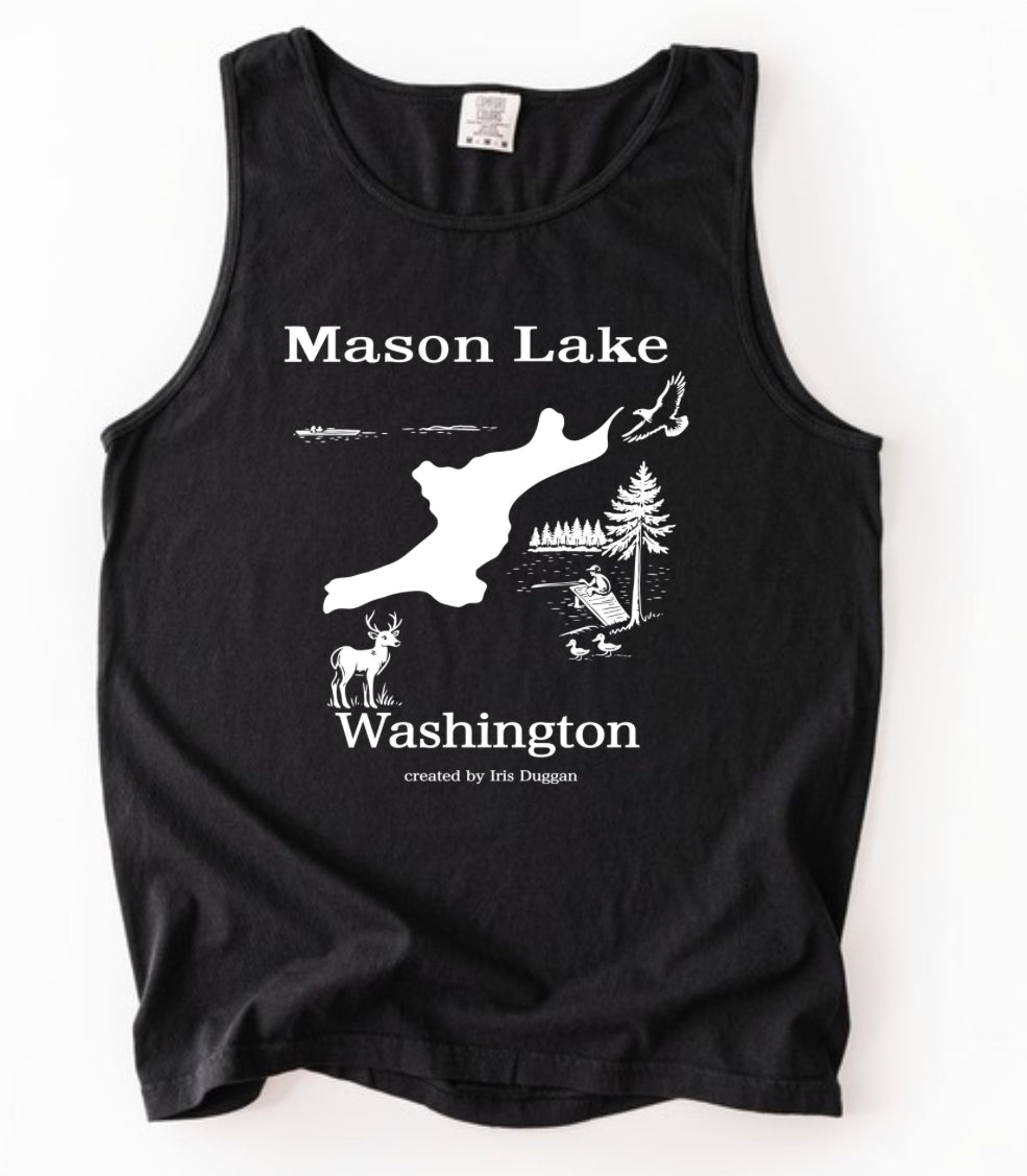 Mason Lake unisex fit tank top