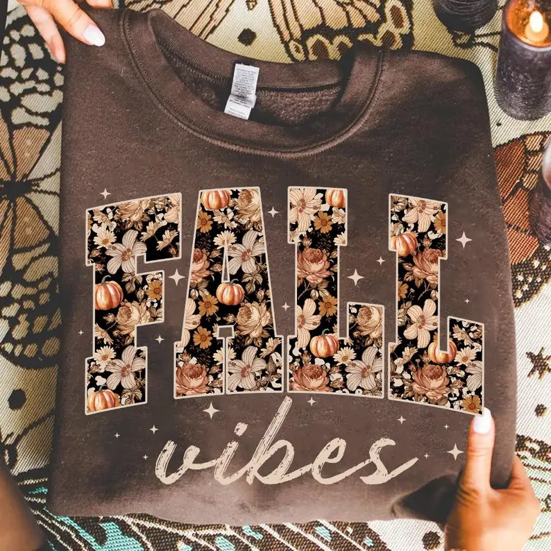 Fall vibes floral