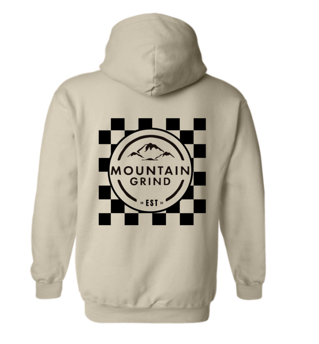 Mountain grind checkered back OG front