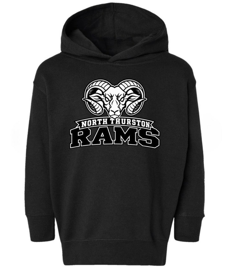 North Thurston Rams YOUTH (tee shirt, crewneck or hoodie)