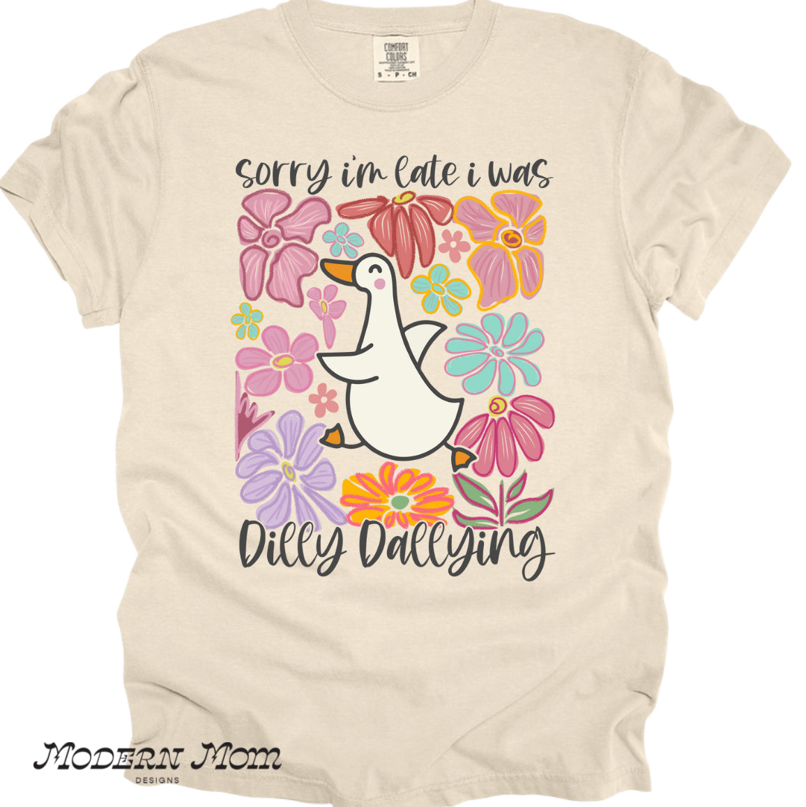 Sorry I’m late. I was dilly dallying