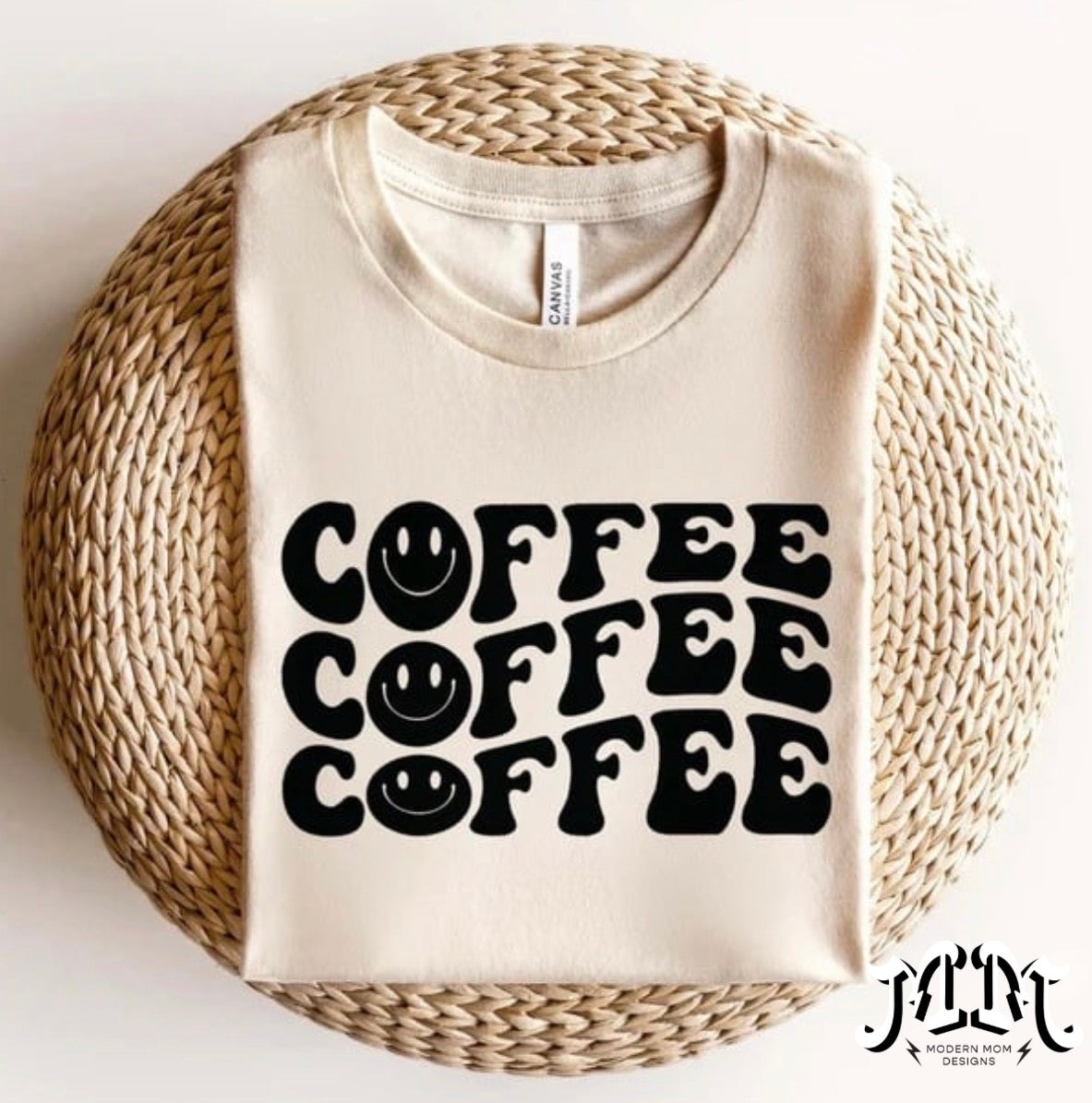 Coffee groovy smile(tee, crewneck, or hoodie)