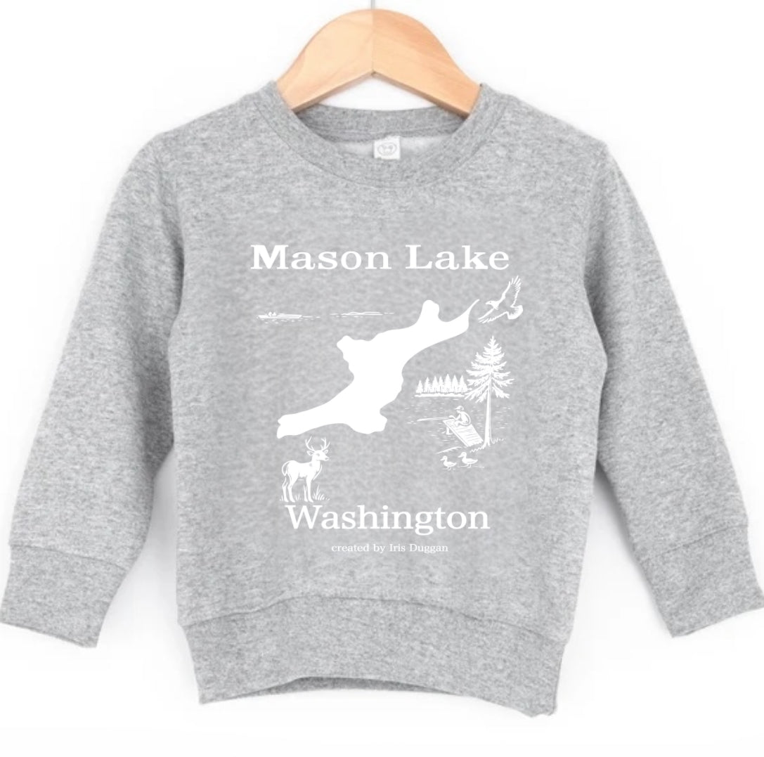 Toddler-Youth XL Mason Lake crewneck