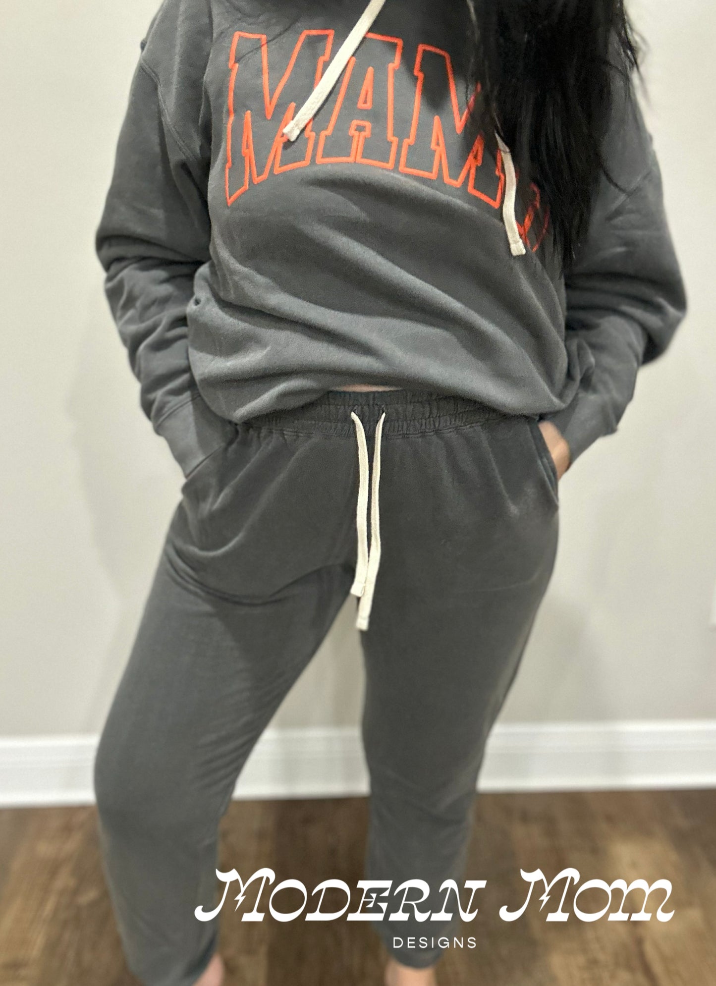 Lightweight logo joggers pepper/vintage dark grey