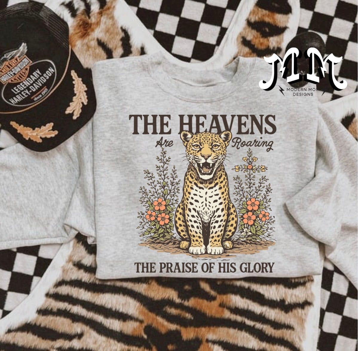 The heavens are roaring (tee, crewneck or hoodie)