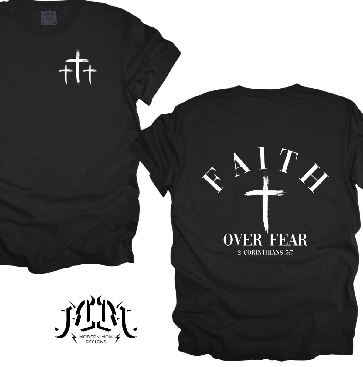 Faith over fear (tee, crewneck or hoodie)