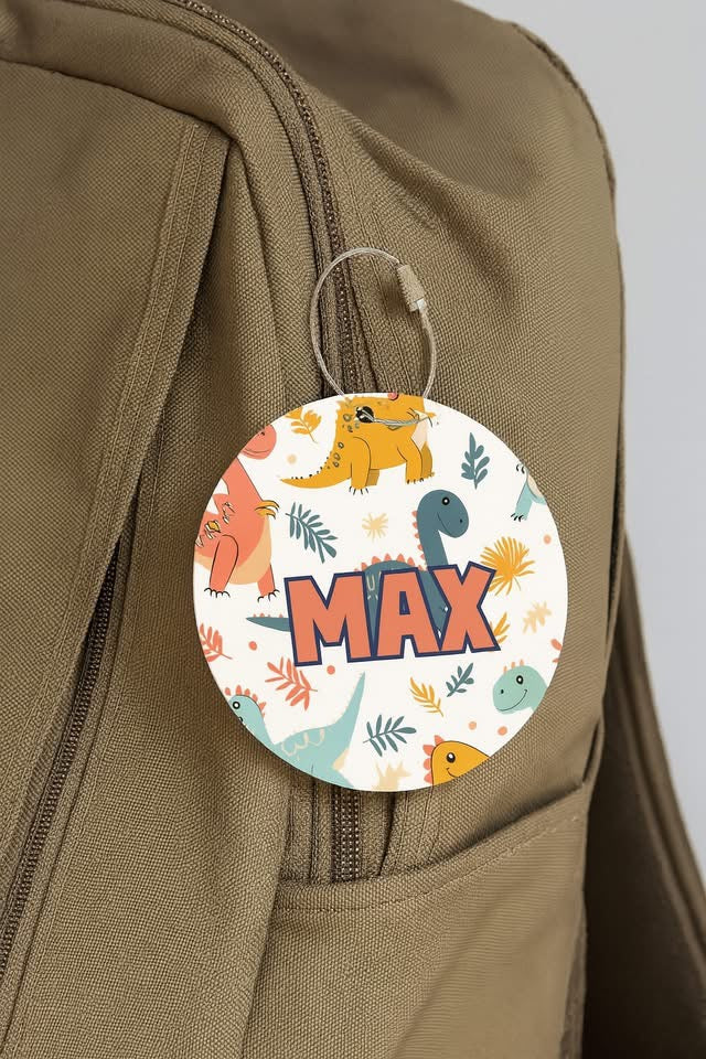 Acrylic bag tags