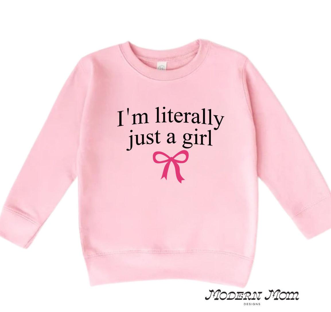 I’m literally just a girl