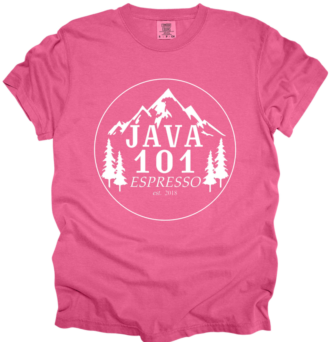Java 101 circle logo tee