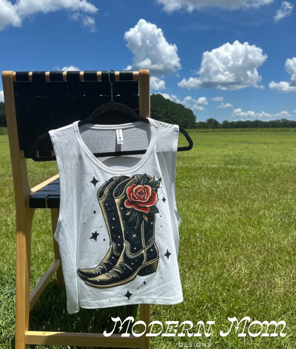 These boots (tanks, tee, hoodie or crewneck)
