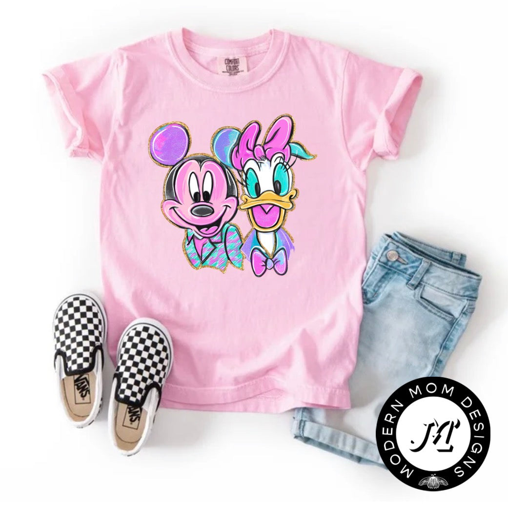 Watercolor Smiles (toddler-youth XL)