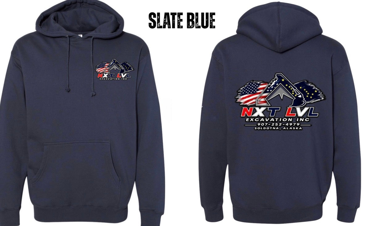 NXT LVL SLATE BLUE HOODIE