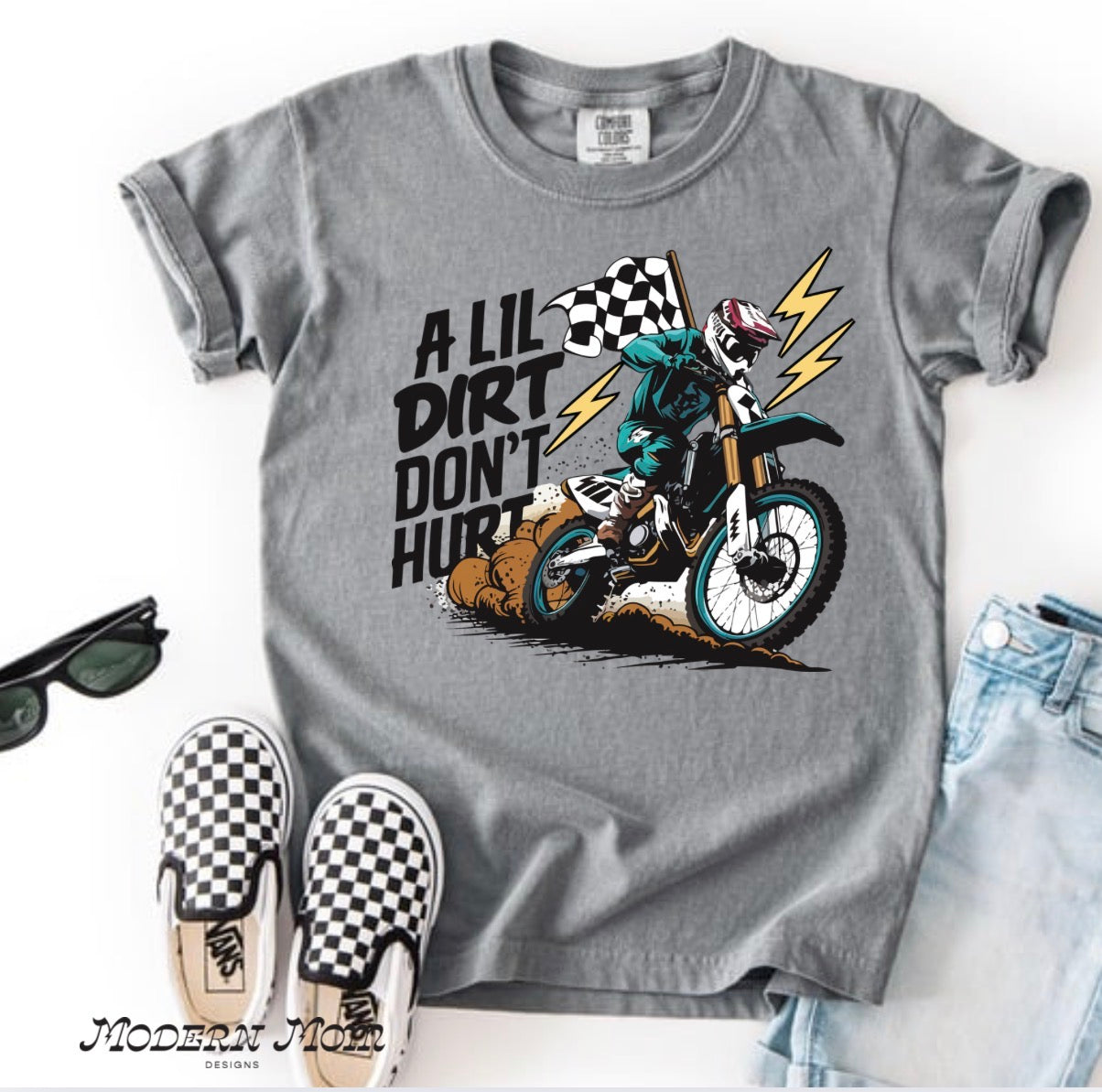 A lil dirt don’t hurt (NEWBORN-youth XL)