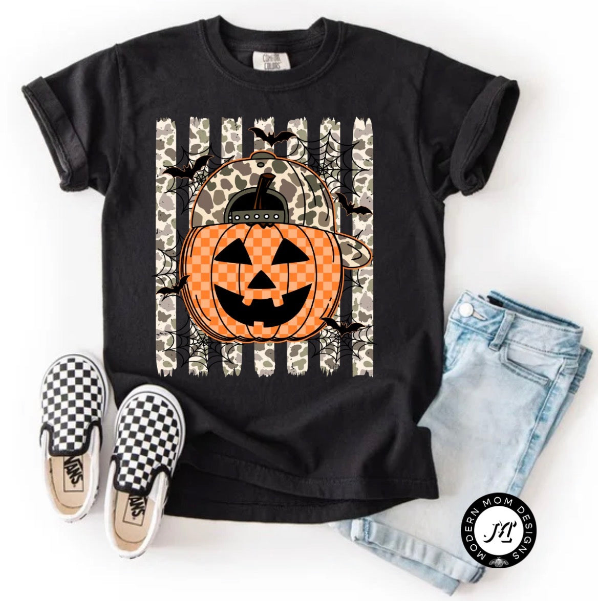 Camo pumpkin (toddler/youth)