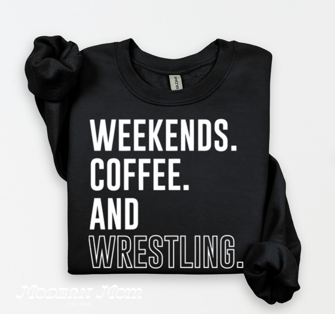 Weekends. Coffee. And wrestling.