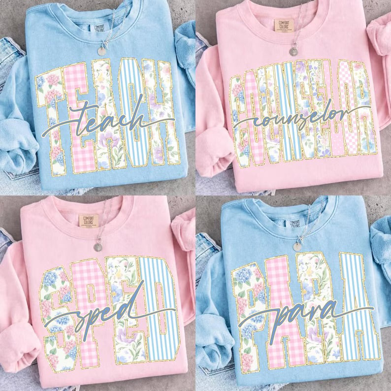 Educator name (ANY NAME) (multiple style options)