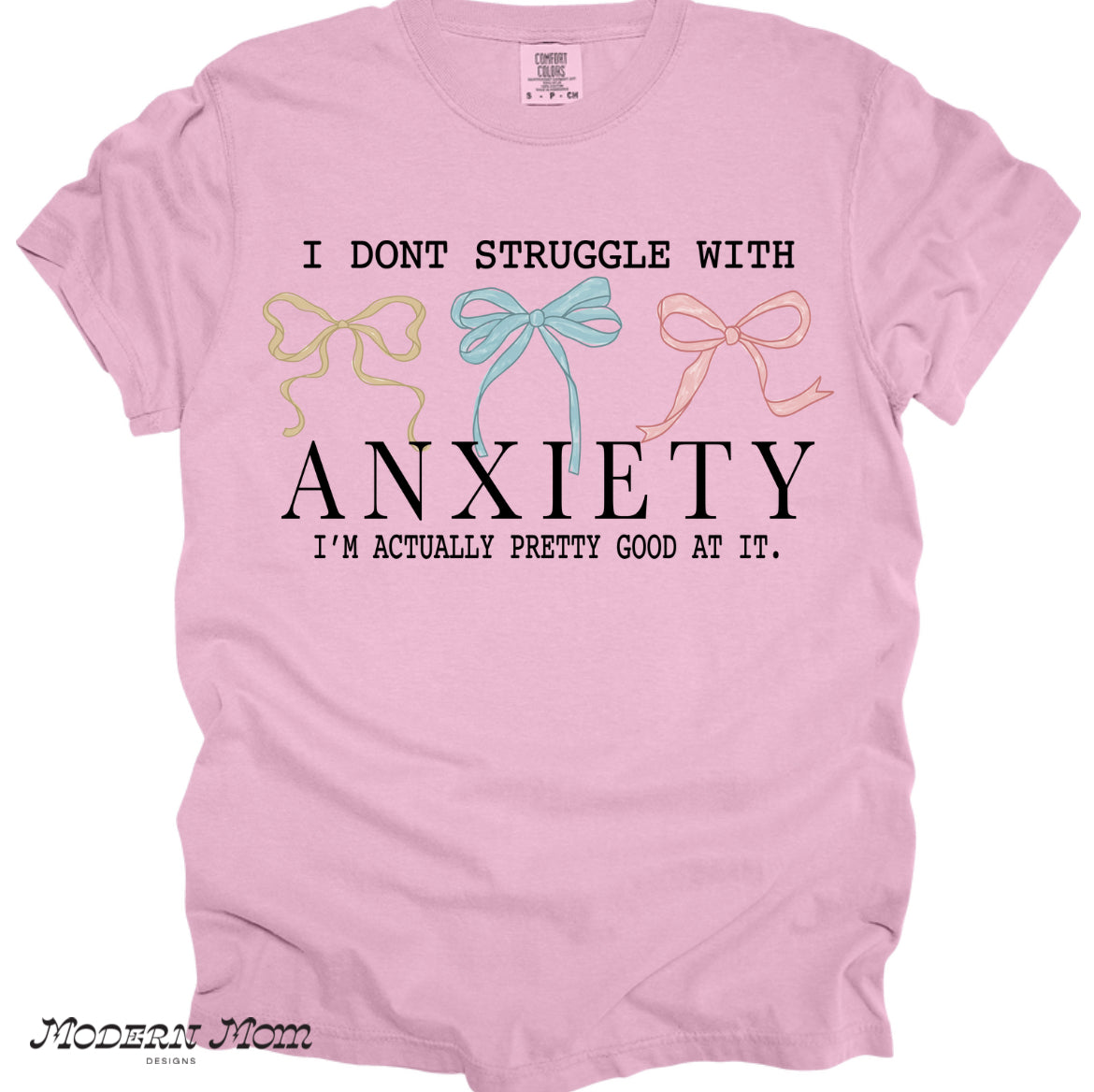 I don’t struggle with anxiety