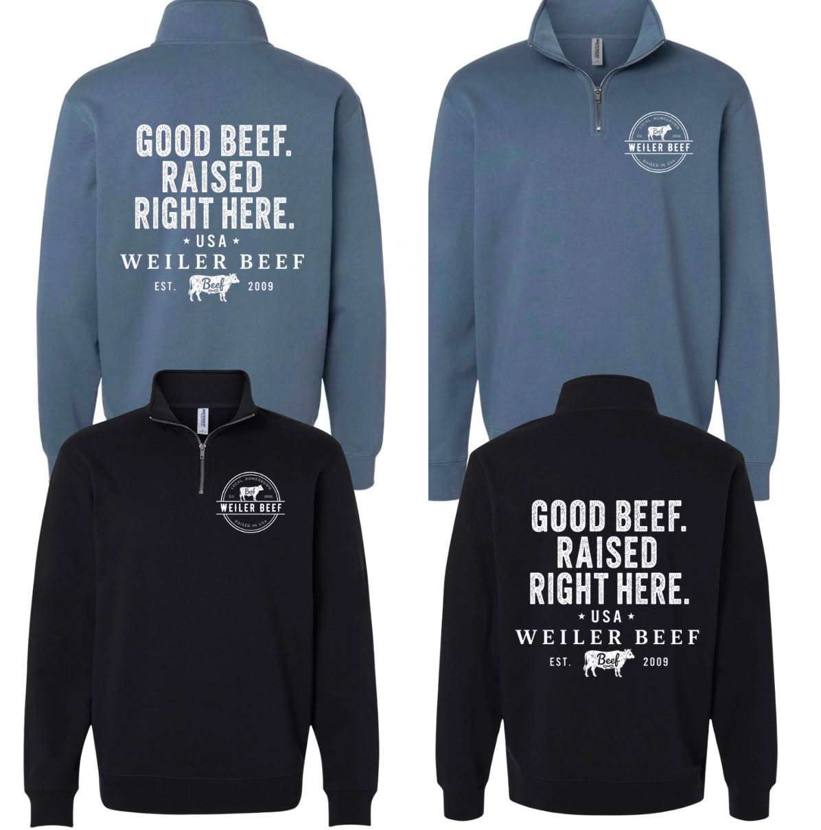 Weiler Beef quarter zip