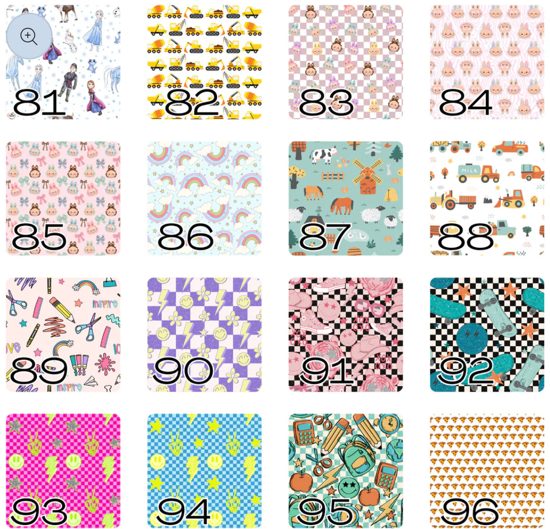 Acrylic bag tags