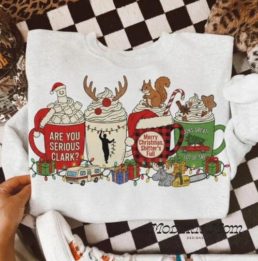 You serious Clark?  crewneck