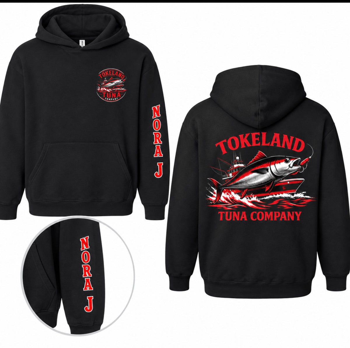 TOKELAND tuna company hoodie