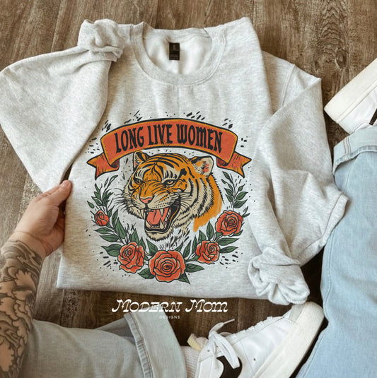 Long live women crewneck