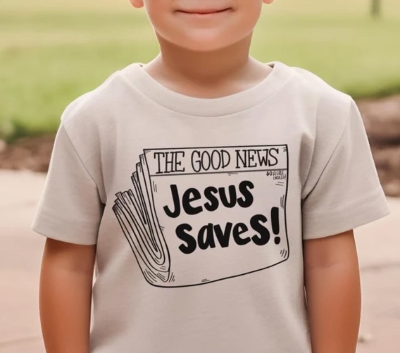 The good news (2T-youth XL)-tee, crewneck, or hoodie