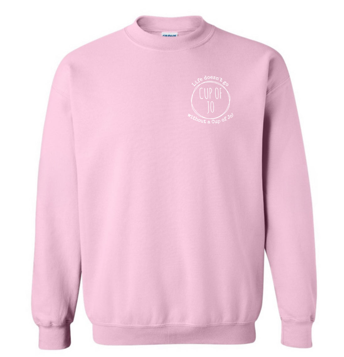 Cup of Jo crewneck (pink)