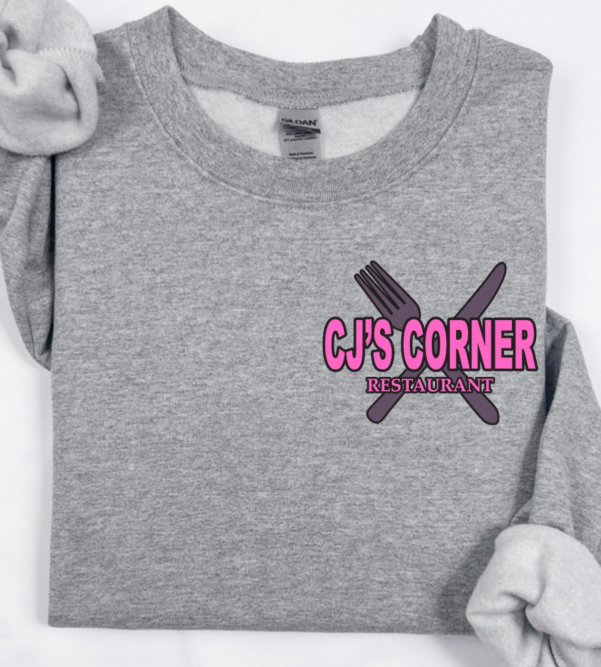 CJ’S CORNER pink logo