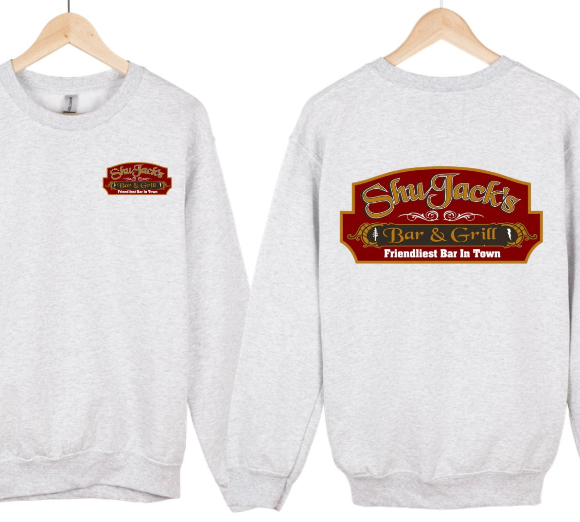 Shujack’s bar and grill crewneck